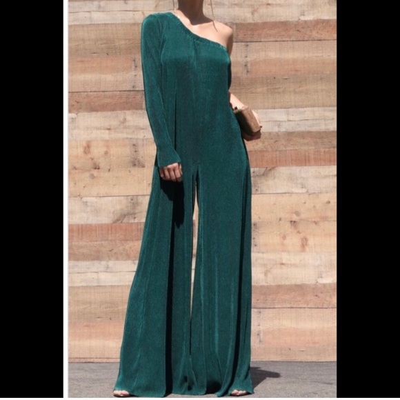 Holiday Emerald jumpsuit - Picture 2 of 2